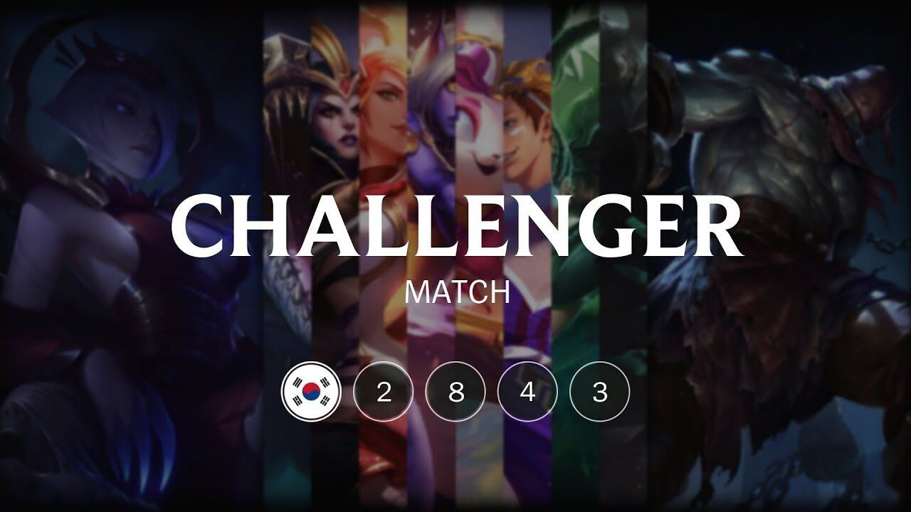 快速看完韩服质量局第2843期 LOL SoloQ Highlights